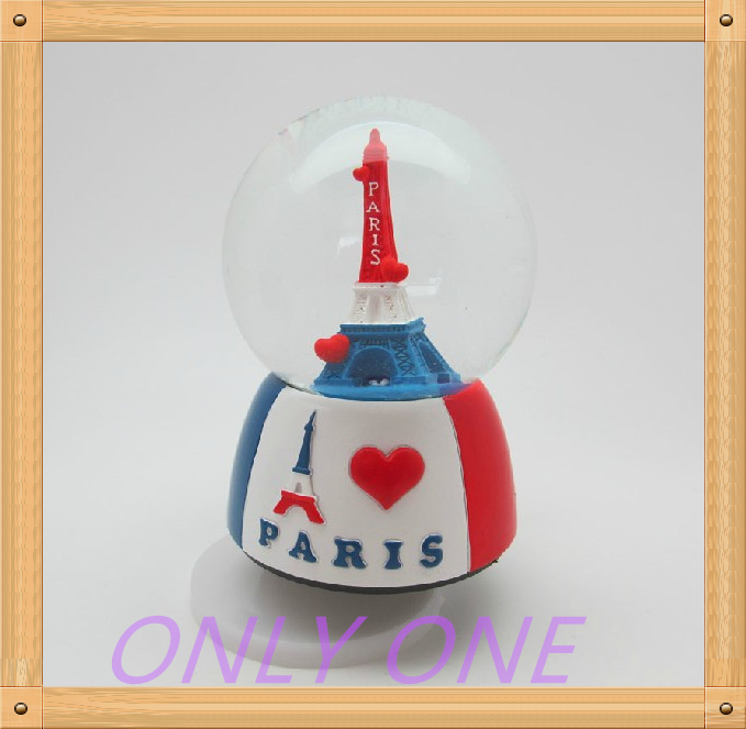 City famous building Snow Globe Souvenir