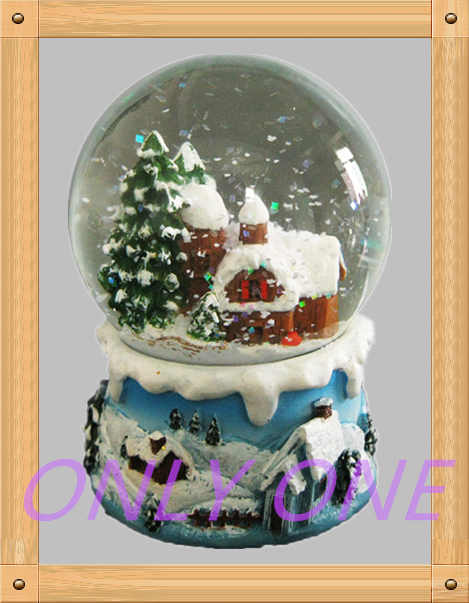 NewYorkthemesouvenirbuildingsnowglobe