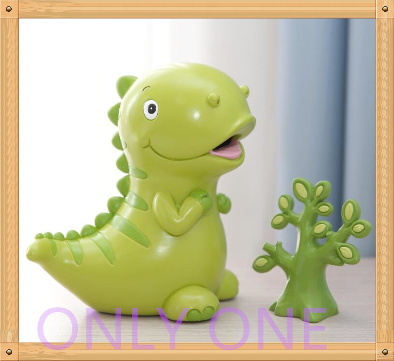 CreativehomedecorresinDinosaurpiggybank