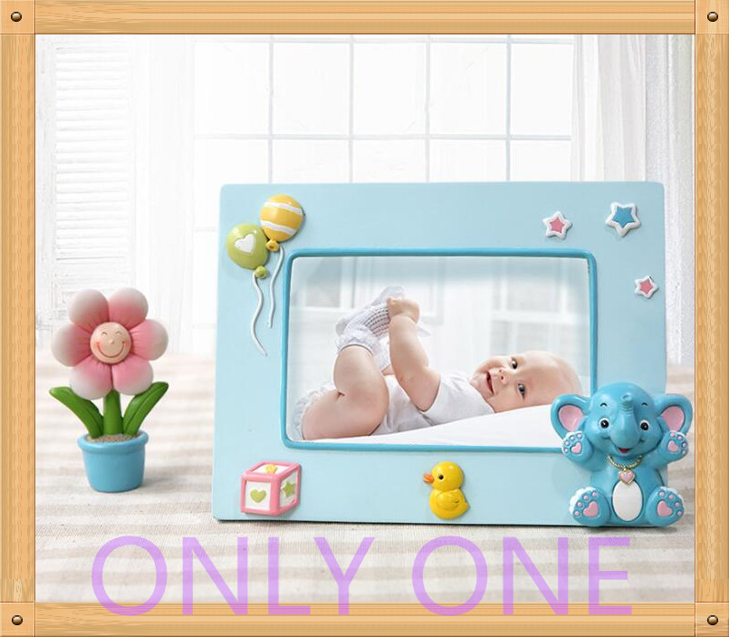 Wholesale Cartoon Baby Resin Photo Frame